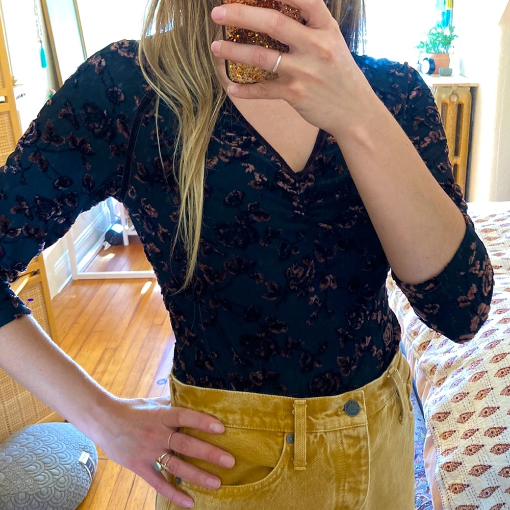 Hanky Panky velvet top